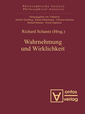 cover image of Wahrnehmung und Wirklichkeit